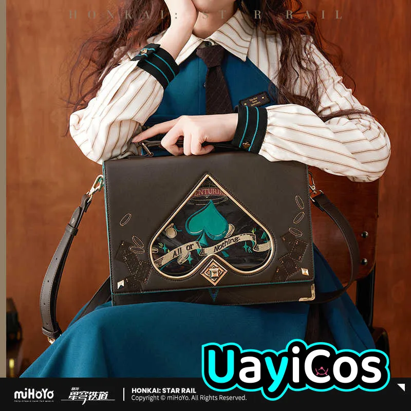 Official Honkai: Star Rail Aventurine Backpack For Women Men Purse Tote Crossbody Bags Handbags Itabag Doll Accessories Toy Kid
Official Honkai: Star Rail Aventurine Backpack For Women Men Purse Tote Crossbody Bags Handbags Itabag Doll Accessories Toy Kid