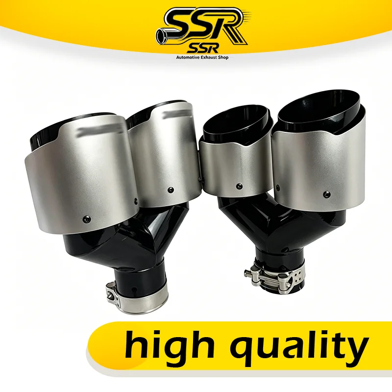AK LOGO Universal cars accessories Exhaust Tips Stainless Steel Dual Muffler pipe Upgrade Tailpipe nozzles Automobile parts Modi
AK LOGO Universal cars accessories Exhaust Tips Stainless Steel Dual Muffler pipe Upgrade Tailpipe nozzles Automobile parts Modi