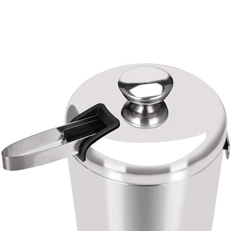 Ice bucketStainless Steel Ice Square Container Double Walled 1.3L Ice Bucket Container with Tongs Lid
Ice bucketStainless Steel Ice Square Container Double Walled 1.3L Ice Bucket Container with Tongs Lid