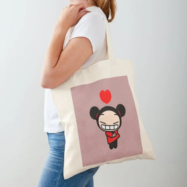 Pucca Love Tote Bag supermarket folding bag Women's bags tote bag university custom canvas
Pucca Love Tote Bag supermarket folding bag Women's bags tote bag university custom canvas