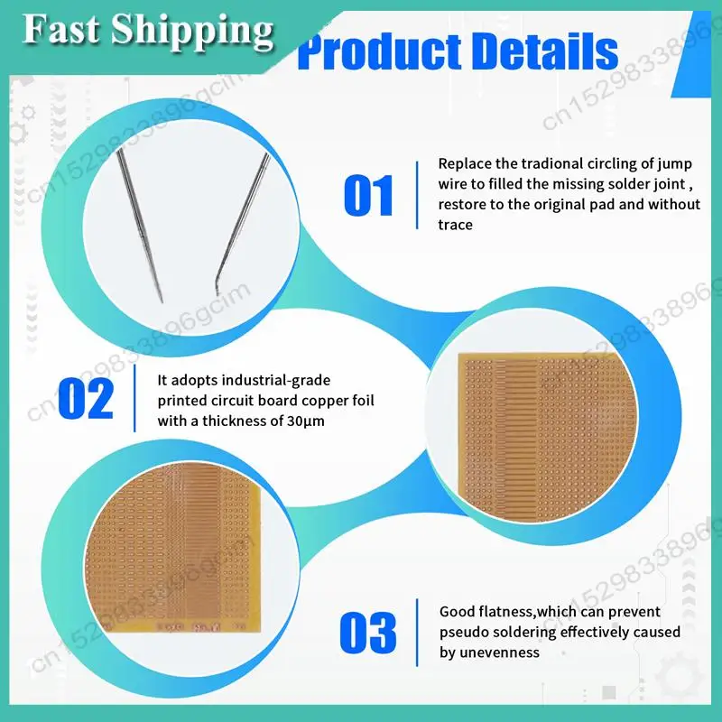 -BABQ 3In1 Soldering Lugs+Needle Welding Repairing Tools Solder Piece Rework Pad Welding Point For Phones IC Pad Touch BGA PCB
-BABQ 3In1 Soldering Lugs+Needle Welding Repairing Tools Solder Piece Rework Pad Welding Point For Phones IC Pad Touch BGA PCB