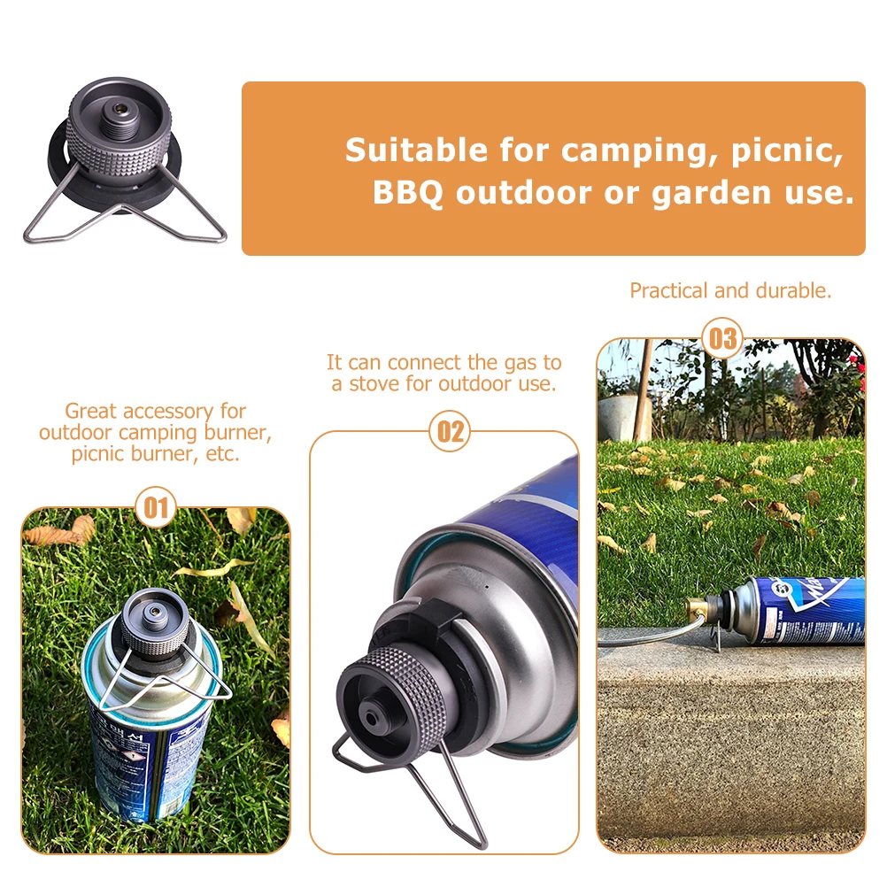 Camping Gas Converter Head Heavy Duty Outdoor Furnace Adapter for Standard Flat Long Tank Barbecue Picnic Burner Portable
Camping Gas Converter Head Heavy Duty Outdoor Furnace Adapter for Standard Flat Long Tank Barbecue Picnic Burner Portable