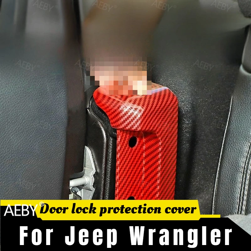 For Jeep Wrangler 2018-2022 Door lock decorative cover,door protector,Lock buckle anti-rust protection,Car interior accessories
For Jeep Wrangler 2018-2022 Door lock decorative cover,door protector,Lock buckle anti-rust protection,Car interior accessories