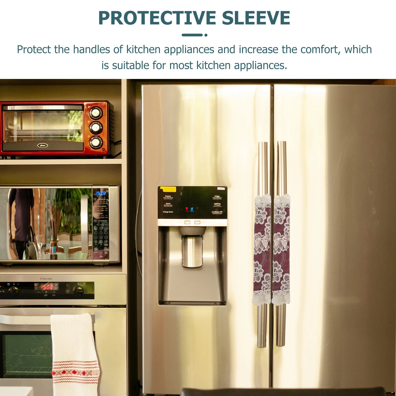 6Pcs Dustproof Handle Covers for Kitchen Appliances Anti-Fingerprint Protective Gloves for Fridge Microwave Oven Dishwasher
6Pcs Dustproof Handle Covers for Kitchen Appliances Anti-Fingerprint Protective Gloves for Fridge Microwave Oven Dishwasher