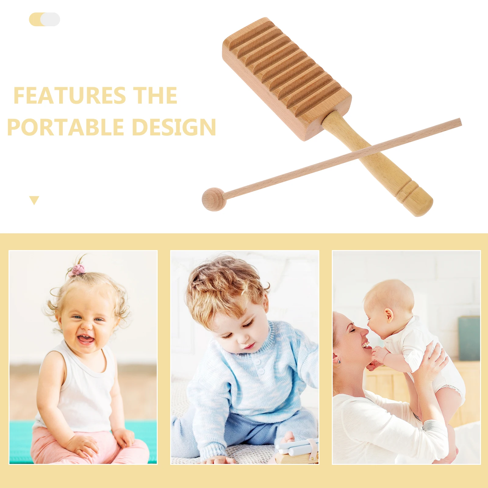 1 Set Children Percussion Instruments Smooth Surface Sturdy Lightweight Boys Girls Toys Toddler Musical Instruments Preschool
1 Set Children Percussion Instruments Smooth Surface Sturdy Lightweight Boys Girls Toys Toddler Musical Instruments Preschool