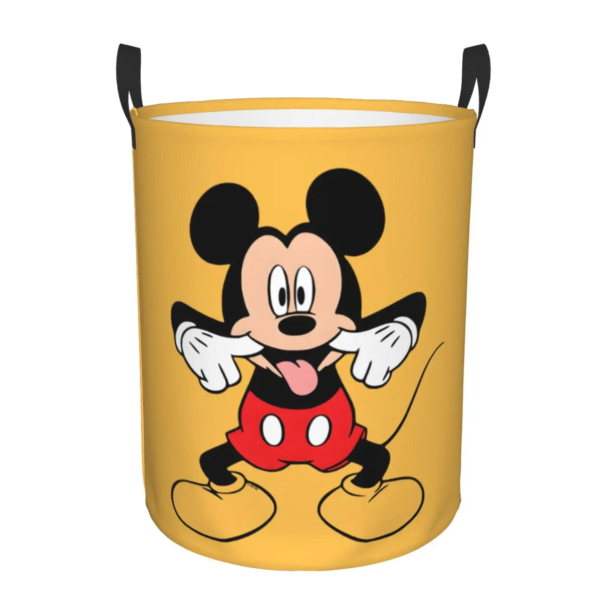 Custom Mickey Mouse Laundry Hamper Large Clothes Storage Basket Cartoon Mouse Toys Bin Organizer for Nursery
Custom Mickey Mouse Laundry Hamper Large Clothes Storage Basket Cartoon Mouse Toys Bin Organizer for Nursery
