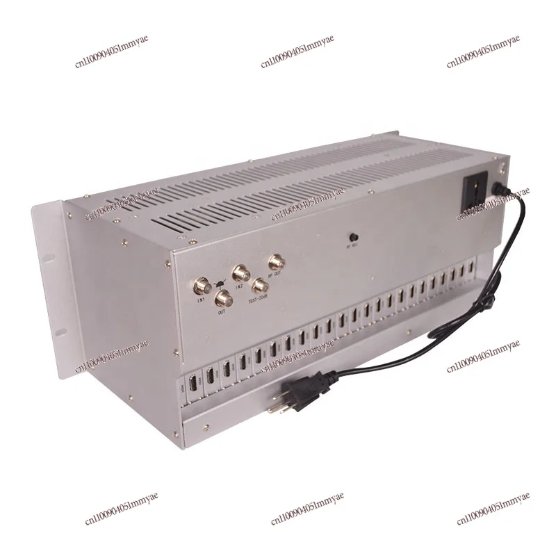 24 in 1 AV/HD to RF 24 Channel Fixed Modulador De Digital Tv Analog Catv Rf Modulator
24 in 1 AV/HD to RF 24 Channel Fixed Modulador De Digital Tv Analog Catv Rf Modulator