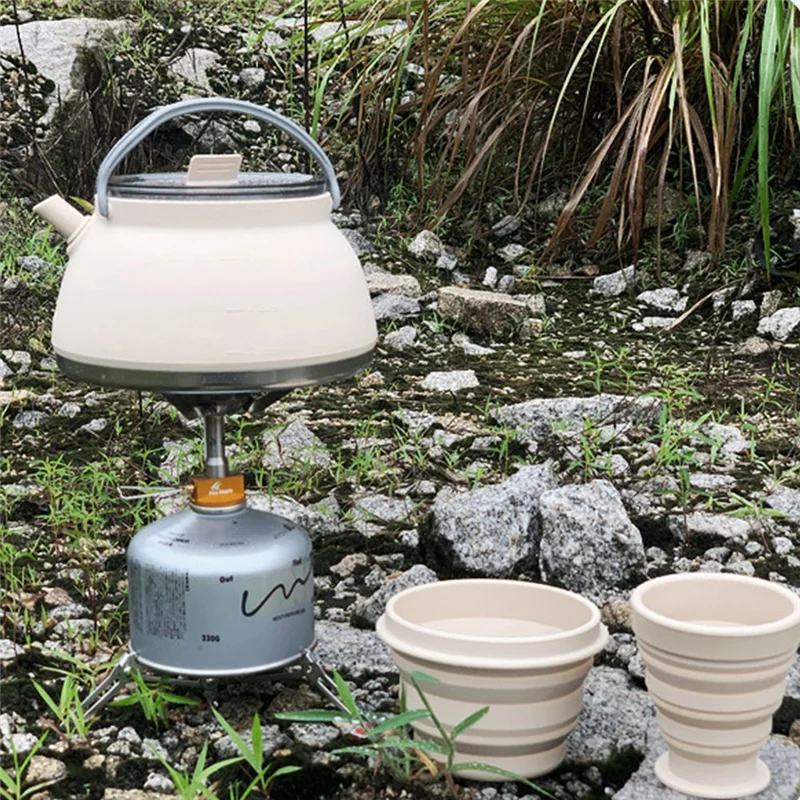 ABBY-Portable Foldable Camping Kettle, Coffee Pot Foldable Silicone Kettle With Handle For Hiking, Travel And Outdoors
ABBY-Portable Foldable Camping Kettle, Coffee Pot Foldable Silicone Kettle With Handle For Hiking, Travel And Outdoors