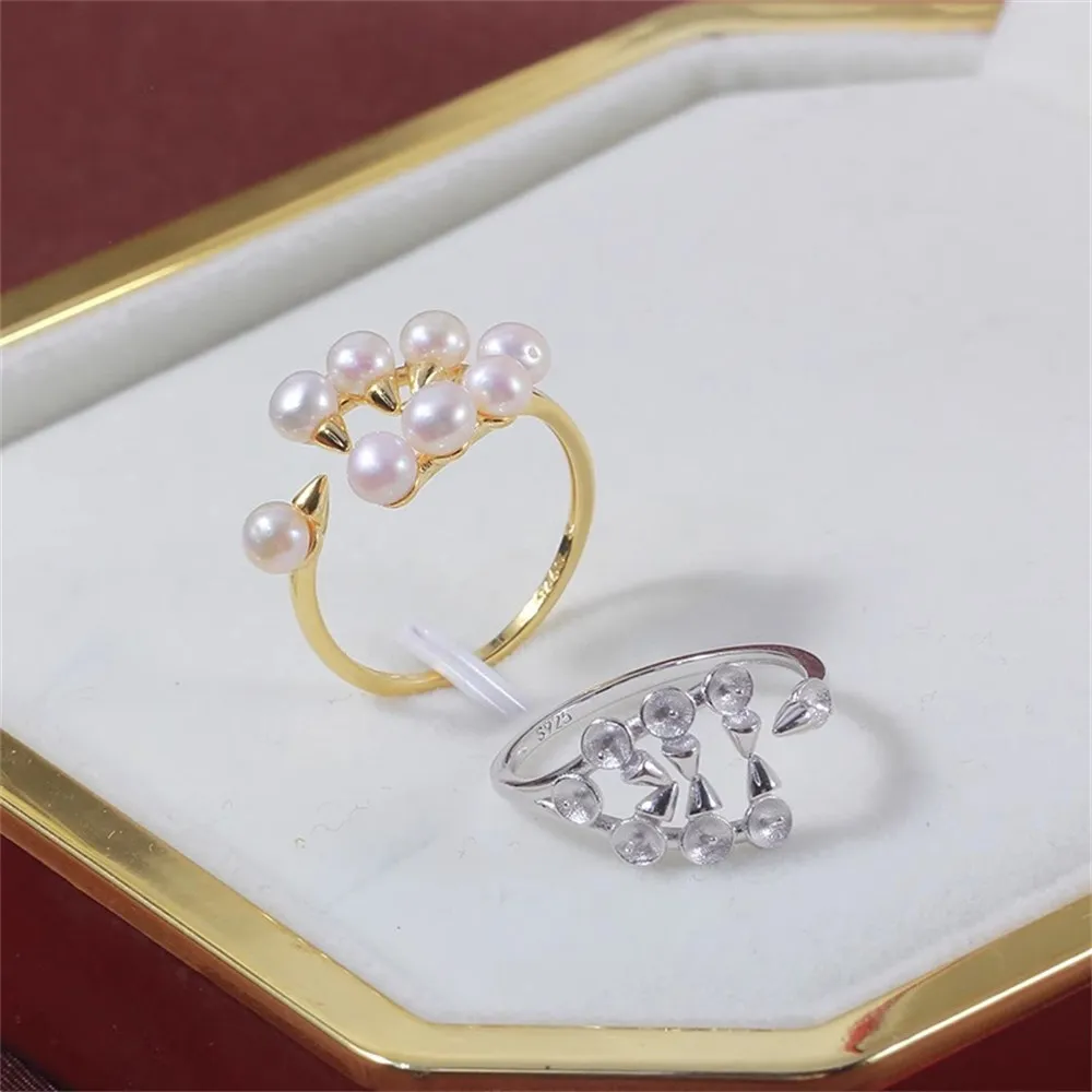 Solid S925 Sterling Silver Pearl Ring Settings Findings & Accessories for Jewelry Making Bulk Wholesale Craft Supplies No Pearl
Solid S925 Sterling Silver Pearl Ring Settings Findings & Accessories for Jewelry Making Bulk Wholesale Craft Supplies No Pearl
