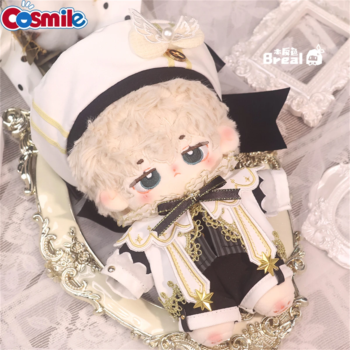 15cm Handmade Plush Toy Clothes 15cm Anime Retro Fashion Beret Embroidered Top Bow Coat Shorts Set Boys and Girls Birthday Gifts
15cm Handmade Plush Toy Clothes 15cm Anime Retro Fashion Beret Embroidered Top Bow Coat Shorts Set Boys and Girls Birthday Gifts