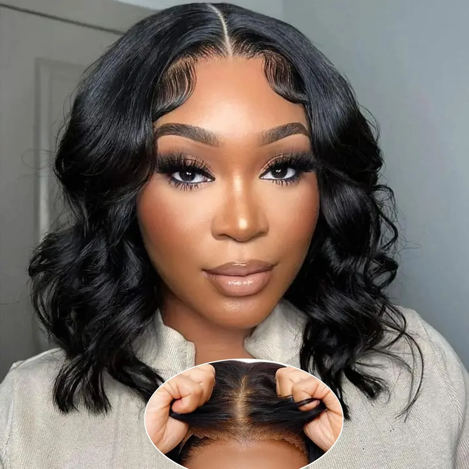 Body Wave 4x4 Closure Lace Front Wig for Women Choice 10 16 inch Lace Front Bob Wigs Wavy 5x5 Closure hd Lace Front Wig on Sale
Body Wave 4x4 Closure Lace Front Wig for Women Choice 10 16 inch Lace Front Bob Wigs Wavy 5x5 Closure hd Lace Front Wig on Sale