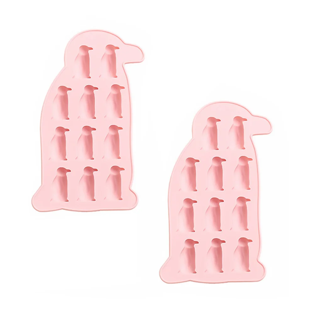 1Set Penguin Ice Cube Trays Silicone Candy Molds Non Stick Chocolate Baking Molds Pink Creative Kitchen Supplies 
1Set Penguin Ice Cube Trays Silicone Candy Molds Non Stick Chocolate Baking Molds Pink Creative Kitchen Supplies