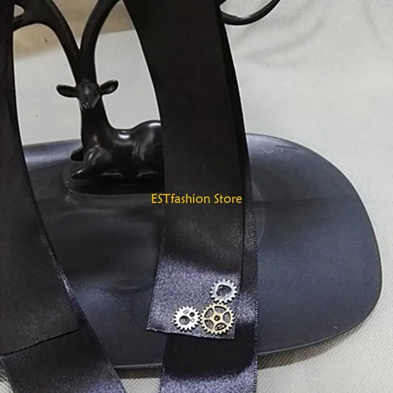 Y5GC Заколка для волос с черной лентой, готические заколки с кисточками для волос, головной убор для ролевых игр для девочек
Y5GC Заколка для волос с черной лентой, готические заколки с кисточками для волос, головной убор для ролевых игр для девочек