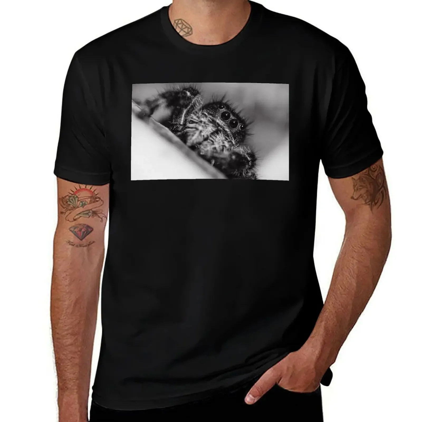 Jumping Spider (Phidippus johnsonii) T-Shirt anime tshirt sweat anime t shirts animal prinfor boys mens clothes
Jumping Spider (Phidippus johnsonii) T-Shirt anime tshirt sweat anime t shirts animal prinfor boys mens clothes