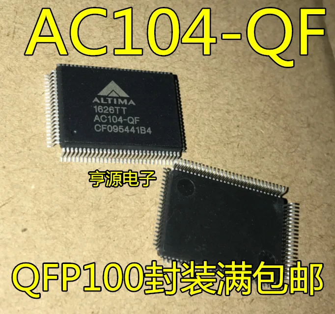 AC104-QF AC104QF QFP100 Ethernet transceiver chip
AC104-QF AC104QF QFP100 Ethernet transceiver chip