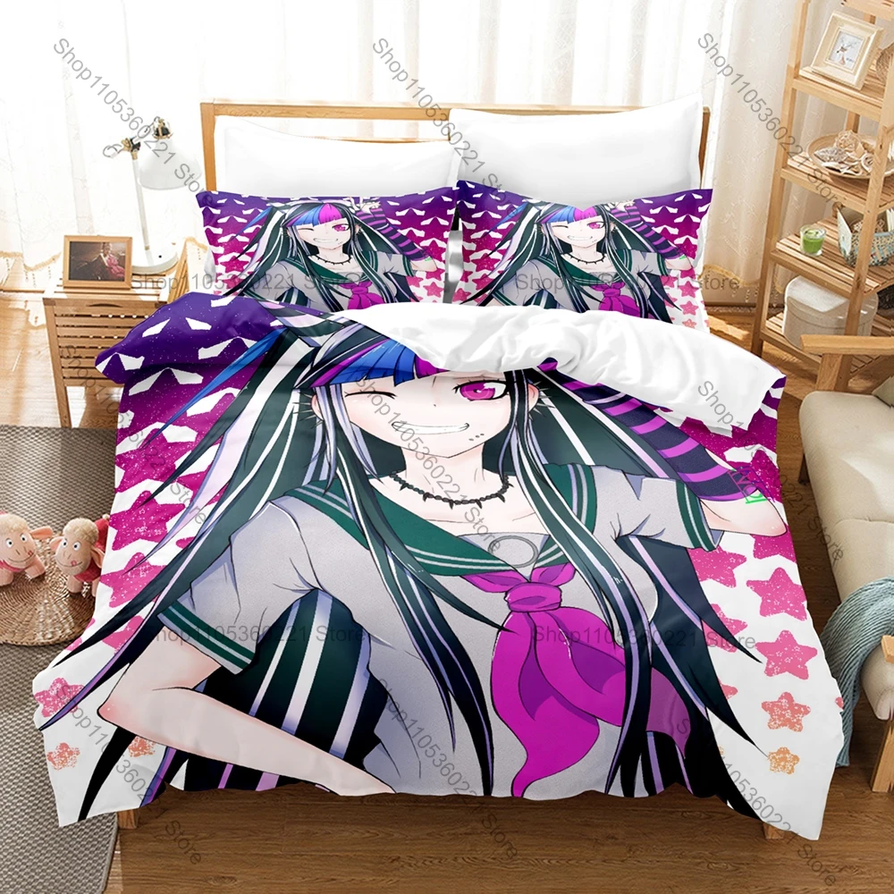 Danganronpa 2 Ibuki Mioda Bedding Set, Duvet Cover & 2 Pillowcases, Punk Rock Character Pattern Breathable All Season
Danganronpa 2 Ibuki Mioda Bedding Set, Duvet Cover & 2 Pillowcases, Punk Rock Character Pattern Breathable All Season