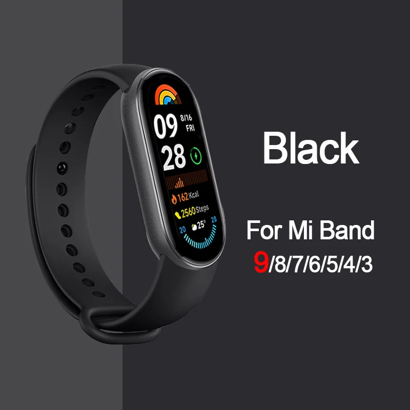 Ремешок силиконовый для Mi band 8 7, сменный спортивный браслет для Miband4 Mi band 5 correa xiaomi Mi band 3 5 6 4 7 8 9
Ремешок силиконовый для Mi band 8 7, сменный спортивный браслет для Miband4 Mi band 5 correa xiaomi Mi band 3 5 6 4 7 8 9