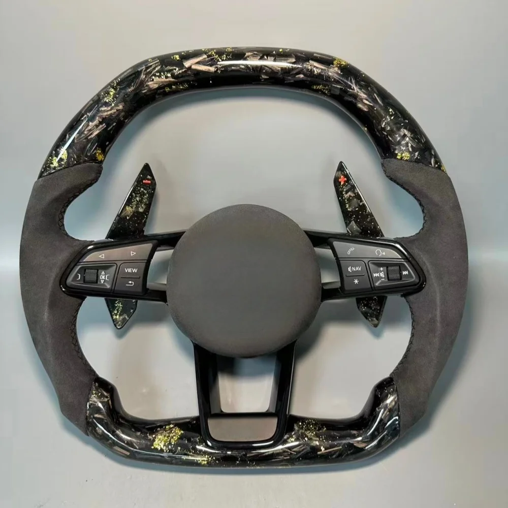 Steering Wheel Assembly For Audis A6L A7 A8 Q5 Q7 RS4 A4L A5 Suede Forged Carbon Fibrer Modified Car Product Accessories
Steering Wheel Assembly For Audis A6L A7 A8 Q5 Q7 RS4 A4L A5 Suede Forged Carbon Fibrer Modified Car Product Accessories