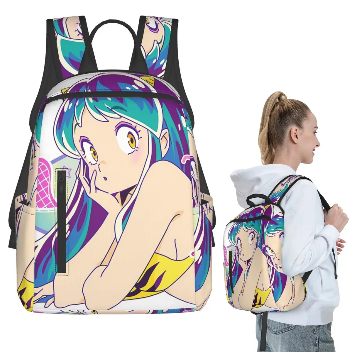 Flying Lamu Anime Urusei Yatsura Backpack Student BookBag Kids School Bag Laptop Shoulder Bags Boys Girls
Flying Lamu Anime Urusei Yatsura Backpack Student BookBag Kids School Bag Laptop Shoulder Bags Boys Girls