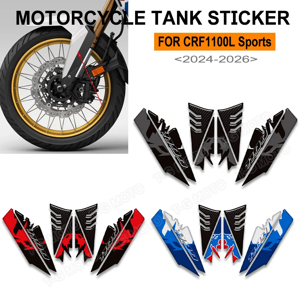 For Africa Twin CRF1100L CRF 1100 L 2024-2026 Motorcycle Fairing Sticker Body Decoration Decals Kit Anti-Scratch 3D Sticker
For Africa Twin CRF1100L CRF 1100 L 2024-2026 Motorcycle Fairing Sticker Body Decoration Decals Kit Anti-Scratch 3D Sticker