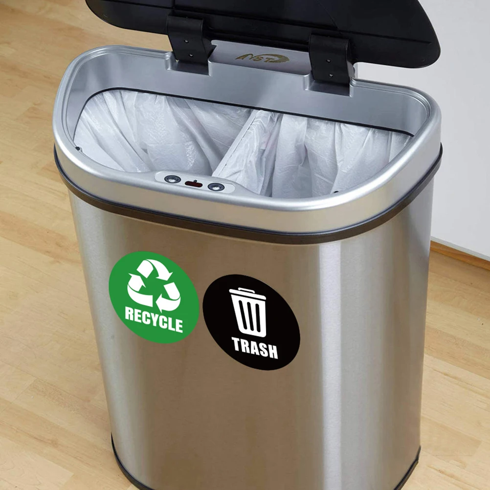 PVC Classification Stickers Waterproof Removable Self Adhesive Can Labels Garbage Sorting Bin Folders Lasting for Trash
PVC Classification Stickers Waterproof Removable Self Adhesive Can Labels Garbage Sorting Bin Folders Lasting for Trash