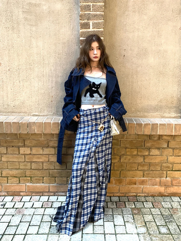 Retro Denim Wave Coat Jaet Women's Vintage Original Color Jeans Sle ort Outerwear Faux Leather Polyester Fibre
Retro Denim Wave Coat Jaet Women's Vintage Original Color Jeans Sle ort Outerwear Faux Leather Polyester Fibre