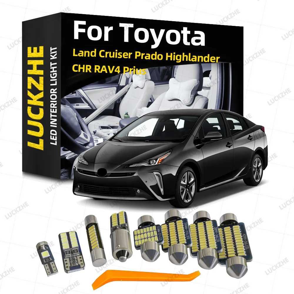 Car LED Interior Light Canbus For Toyota Land Cruiser 100 200 Prado 120 150 Highlander CHR RAV4 Prius Avensis Corolla Auris
Car LED Interior Light Canbus For Toyota Land Cruiser 100 200 Prado 120 150 Highlander CHR RAV4 Prius Avensis Corolla Auris