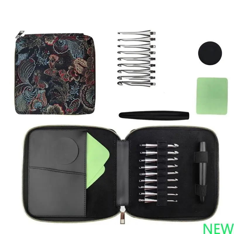 Деревянная ручка для вязания крючком с 9-м размером с взаимозаменяемым наконечником алюминиевый крючок крючок 3,5 мм-8,0 мм для
Деревянная ручка для вязания крючком с 9-м размером с взаимозаменяемым наконечником алюминиевый крючок крючок 3,5 мм-8,0 мм для