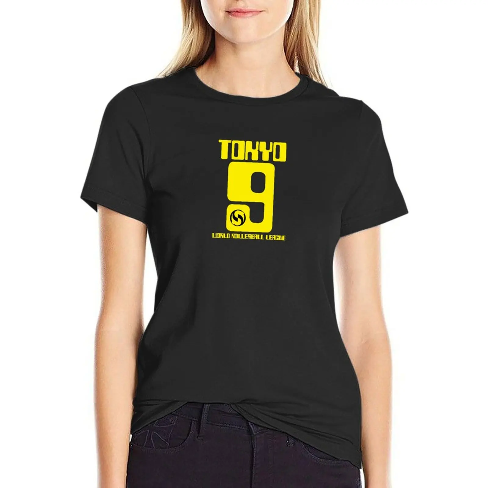 Tokyo (Rollerball) T-Shirt funny plus size tops kawaii clothes Female clothing oversized workout shirts for Women
Tokyo (Rollerball) T-Shirt funny plus size tops kawaii clothes Female clothing oversized workout shirts for Women