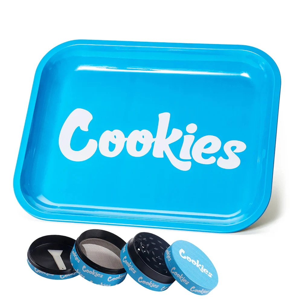 1/2 Pieces Blue Metal Rolling Tray and Herb Grinder Smoking Combo
1/2 Pieces Blue Metal Rolling Tray and Herb Grinder Smoking Combo