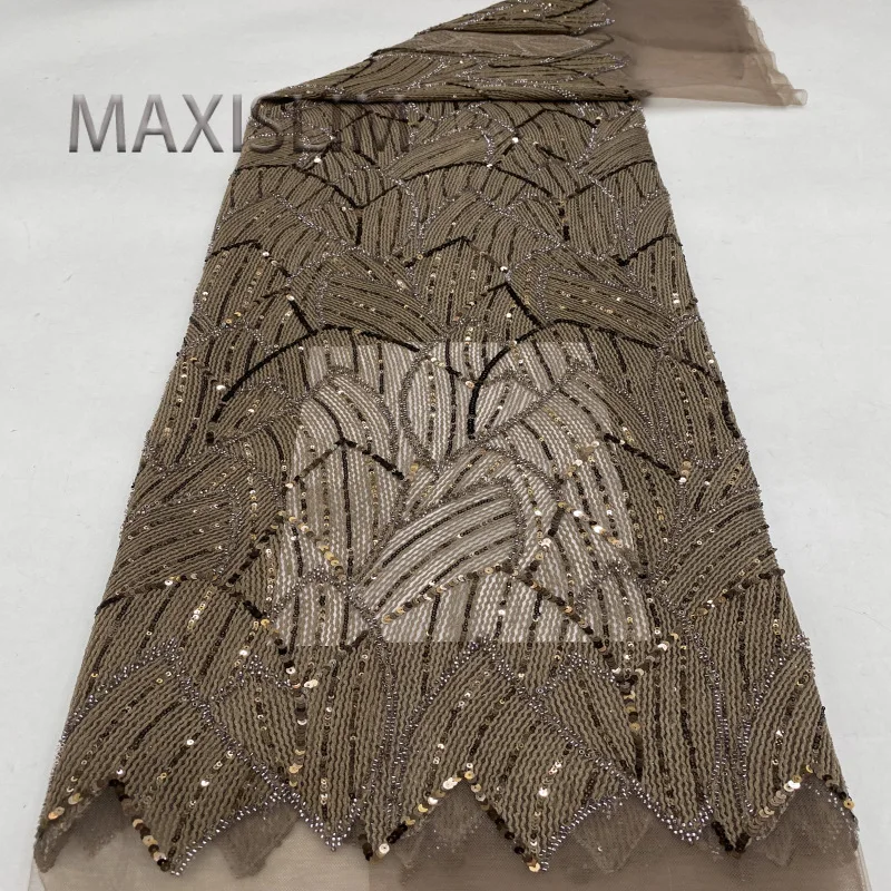 New Middle Eastern Geometric Rope Bead Sequin Embroidery Chinese Style Women's Dress Evening Gown Sequin Fabric Width 125cm
New Middle Eastern Geometric Rope Bead Sequin Embroidery Chinese Style Women's Dress Evening Gown Sequin Fabric Width 125cm