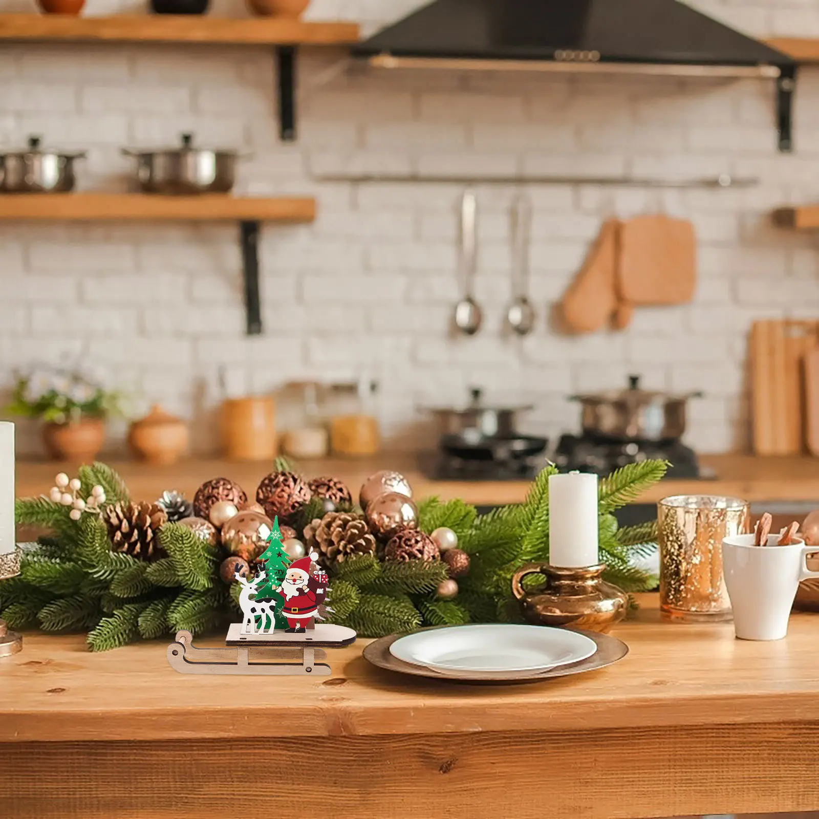 Versatile Wooden Sleigh Decorations for Christmas Tree Tabletop Holiday Decor Xmas Party Supplies Craft
Versatile Wooden Sleigh Decorations for Christmas Tree Tabletop Holiday Decor Xmas Party Supplies Craft