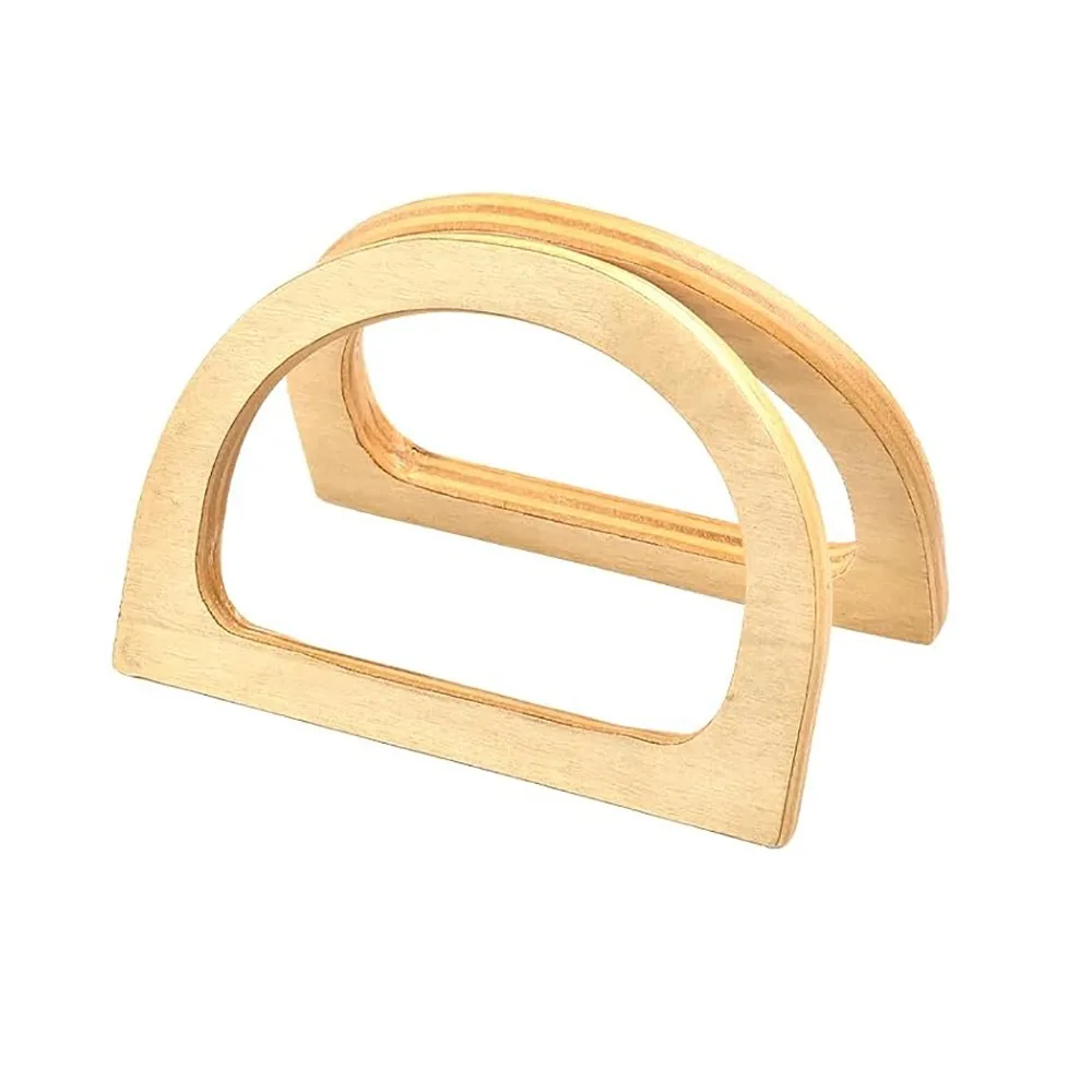New Wooden Handbag Handles D-shaped DIY Bags Handgrip Purse Handles
New Wooden Handbag Handles D-shaped DIY Bags Handgrip Purse Handles