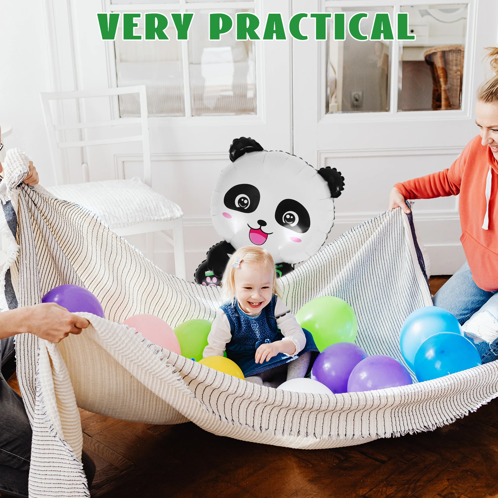 3 pcs Aluminum Film Panda Balloons Long Lasting Cartoon Kids Birthday Party Decorations Mini Photo Props Stylish
3 pcs Aluminum Film Panda Balloons Long Lasting Cartoon Kids Birthday Party Decorations Mini Photo Props Stylish