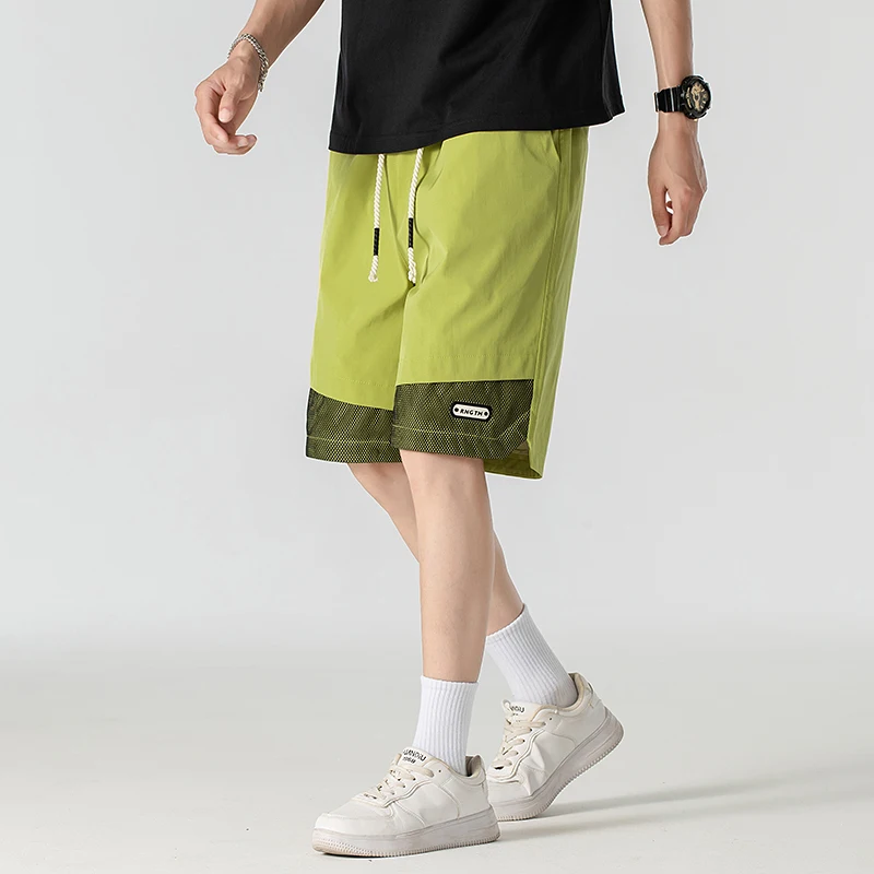 American Retro Contrasting Colors Knee Pants Fashion Spliced 2024 Summer Young Style Men's Clothing Loose Straight Casual Shorts
American Retro Contrasting Colors Knee Pants Fashion Spliced 2024 Summer Young Style Men's Clothing Loose Straight Casual Shorts