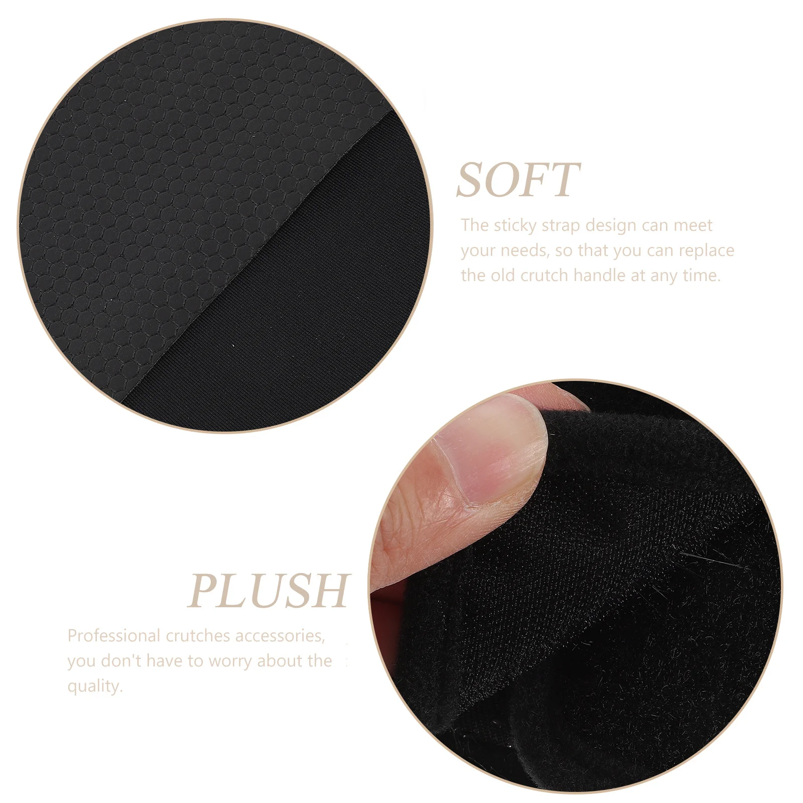 4Pcs Crutch Underarm Pads Soft Polyester Fiber Cushion Non Slip Durable Replacement Armpit Support Pads Crutch Accessories
4Pcs Crutch Underarm Pads Soft Polyester Fiber Cushion Non Slip Durable Replacement Armpit Support Pads Crutch Accessories