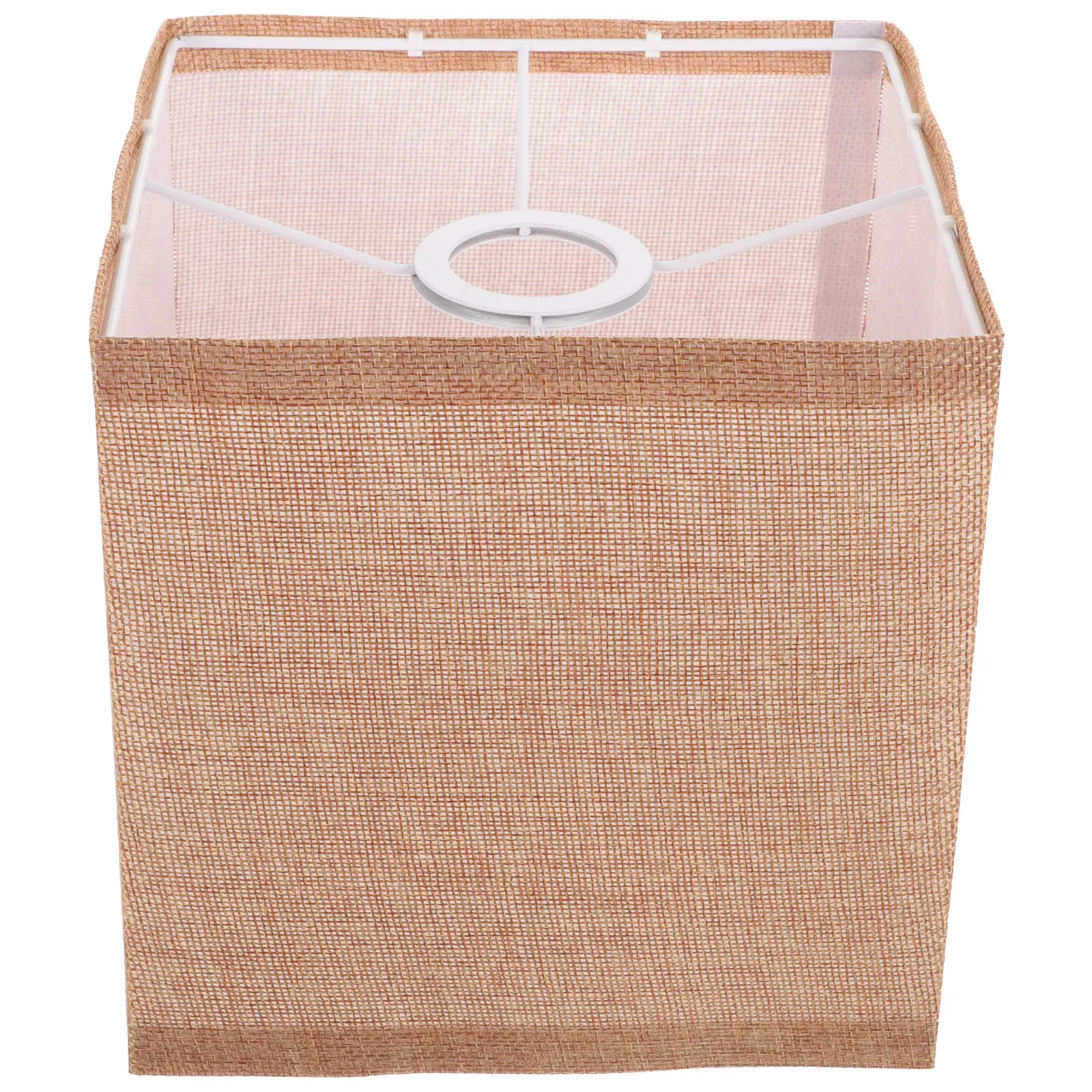 Brown Fabric Lampshade 20x20x20 Square Cloth Cover for Table Desk Floor Lamps Replacement Parts Lighting Accessories
Brown Fabric Lampshade 20x20x20 Square Cloth Cover for Table Desk Floor Lamps Replacement Parts Lighting Accessories