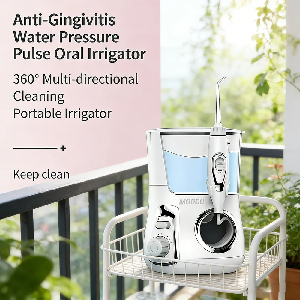 Стоматологический ирригатор для чистки зубов с 10 режимами, 5 насадок, электрический настольный ирригатор, для домашнего и личного ухода за полостью рта
Стоматологический ирригатор для чистки зубов с 10 режимами, 5 насадок, электрический настольный ирригатор, для домашнего и личного ухода за полостью рта