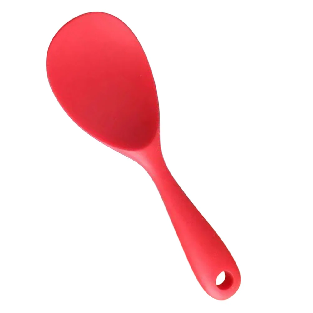 Silicone Rice Spoon Non stick Red Slicone Silica Gel Kitchen Supply Reusable Rice Spatula Portable Small
Silicone Rice Spoon Non stick Red Slicone Silica Gel Kitchen Supply Reusable Rice Spatula Portable Small