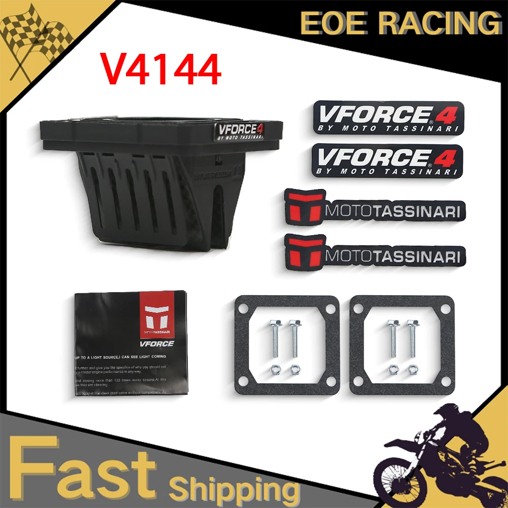 V4144 Motorcycle Reed Valve Vforce 4 For Yamaha YFZ350 YFZ 350 YZ125Z RX135 RXZ135 RXZ Z125 And Banshee 350 RD350
V4144 Motorcycle Reed Valve Vforce 4 For Yamaha YFZ350 YFZ 350 YZ125Z RX135 RXZ135 RXZ Z125 And Banshee 350 RD350