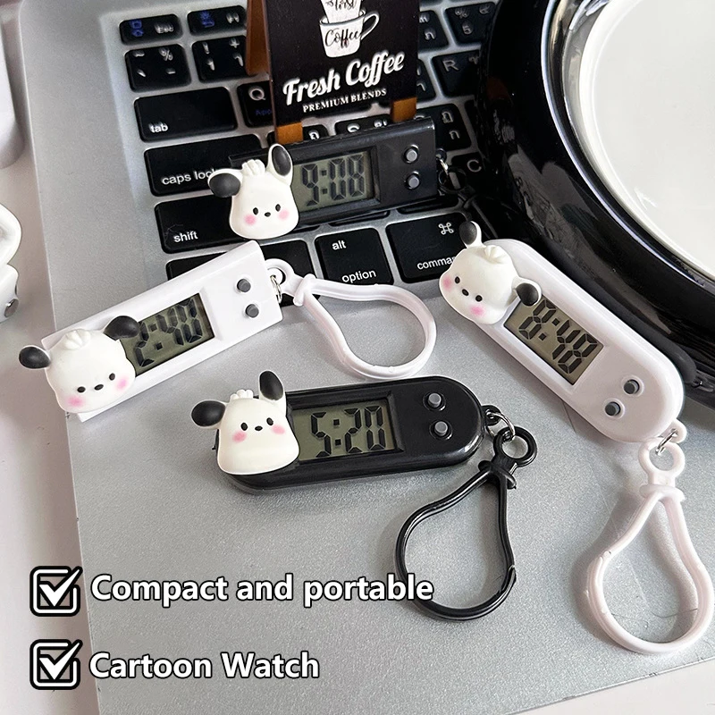Милые детские часы Sanrio с 3D рисунком из мультфильма, часы Cinnamoroll, подвесные водонепроницаемые часы, детский подарок, работа, обучение, украшение
Милые детские часы Sanrio с 3D рисунком из мультфильма, часы Cinnamoroll, подвесные водонепроницаемые часы, детский подарок, работа, обучение, украшение