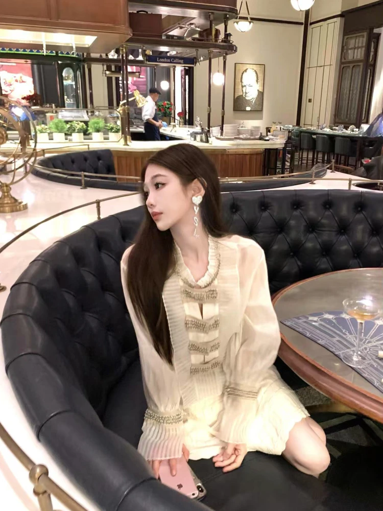 Amor Traditional Novel Fem Lead Heavy Embroidery Beaded Handmade Pleated irt Women's Busin Casual Loose Fit Long S...
Amor Traditional Novel Fem Lead Heavy Embroidery Beaded Handmade Pleated irt Women's Busin Casual Loose Fit Long S...