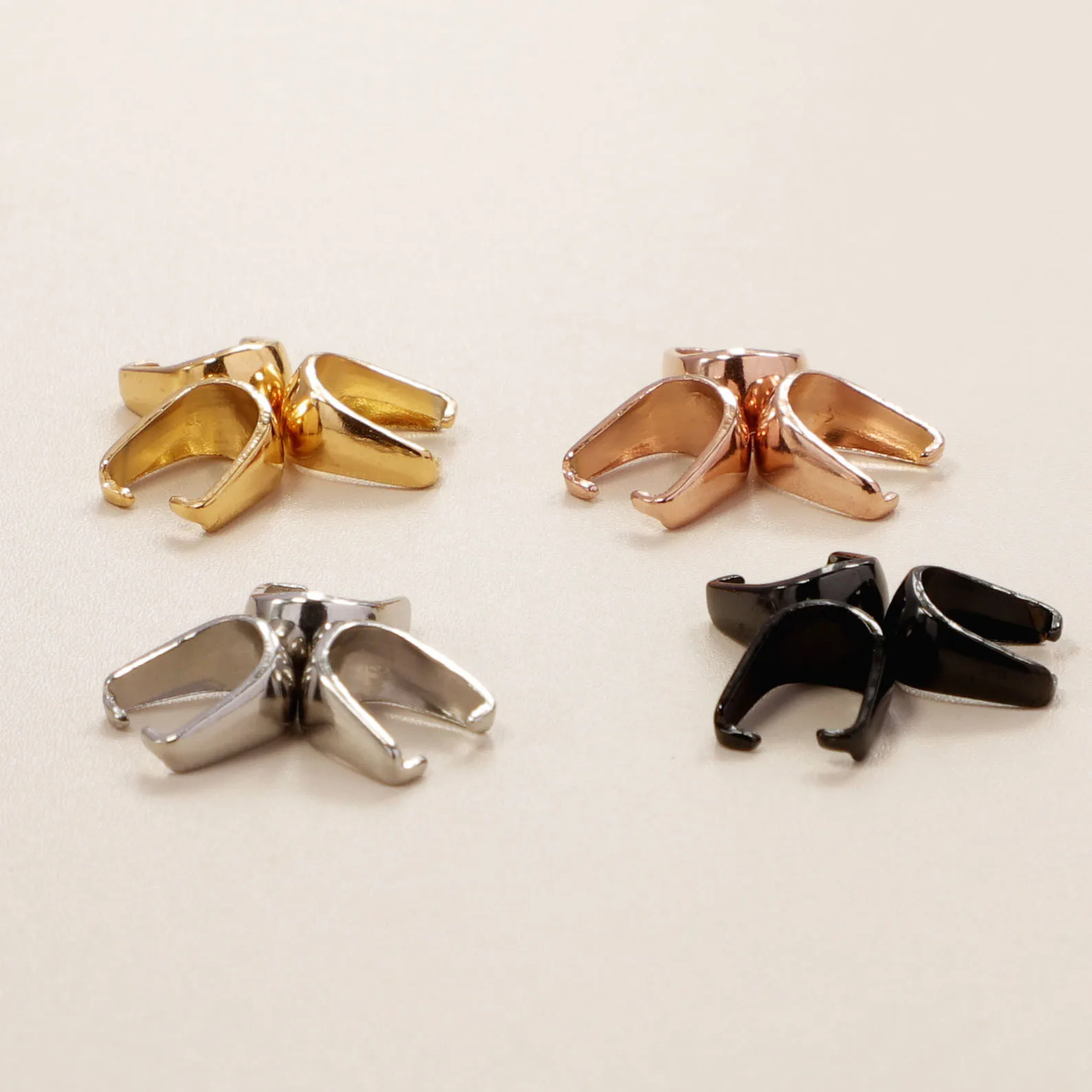 100cps Stainless Steel Curved Melon Seed Pendant with Thickened Universal Buckle Color Preserving Accessory Clip DIY Handmade
100cps Stainless Steel Curved Melon Seed Pendant with Thickened Universal Buckle Color Preserving Accessory Clip DIY Handmade