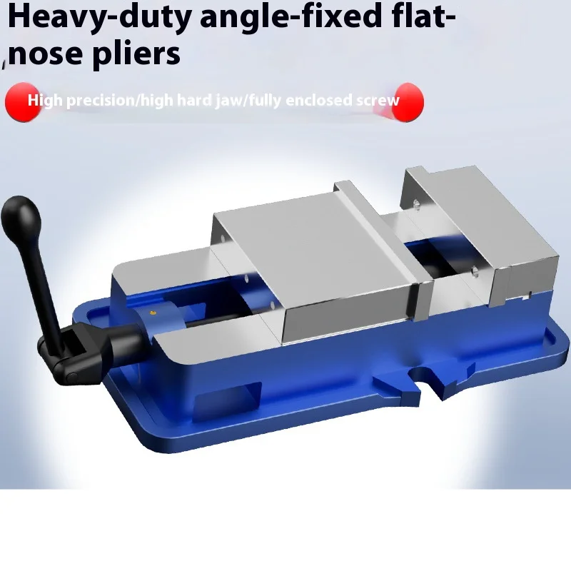 CNC Common Clamping Vise High Precision Hardness 45° Optional Size 4inch Clamping Vices Angle Fixed Flat Jaw Pliers
CNC Common Clamping Vise High Precision Hardness 45° Optional Size 4inch Clamping Vices Angle Fixed Flat Jaw Pliers
