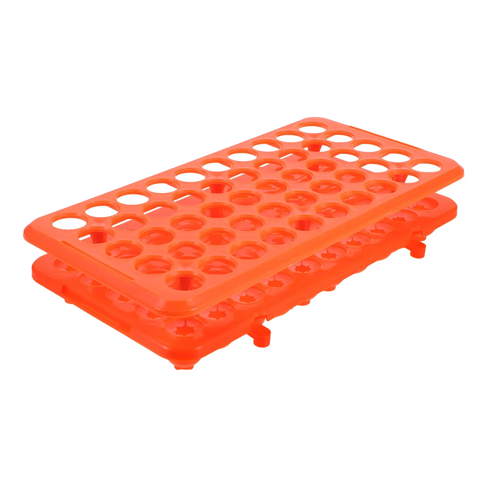 Orange Plastic Test Tube Rack 50-Hole 18Mm Centrifuge Tube Holder Silicone Gasket Lab Blood Sample Organizer Pretzel Holder
Orange Plastic Test Tube Rack 50-Hole 18Mm Centrifuge Tube Holder Silicone Gasket Lab Blood Sample Organizer Pretzel Holder