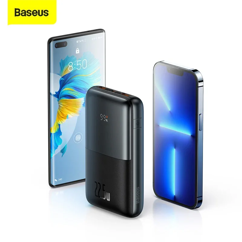 Baseus Power Bank 20000mAh 22.5W PD Fast Charging Portable External Battery Charger For iPhone 14 12 13 Pro Samsung Xiaomi
Baseus Power Bank 20000mAh 22.5W PD Fast Charging Portable External Battery Charger For iPhone 14 12 13 Pro Samsung Xiaomi