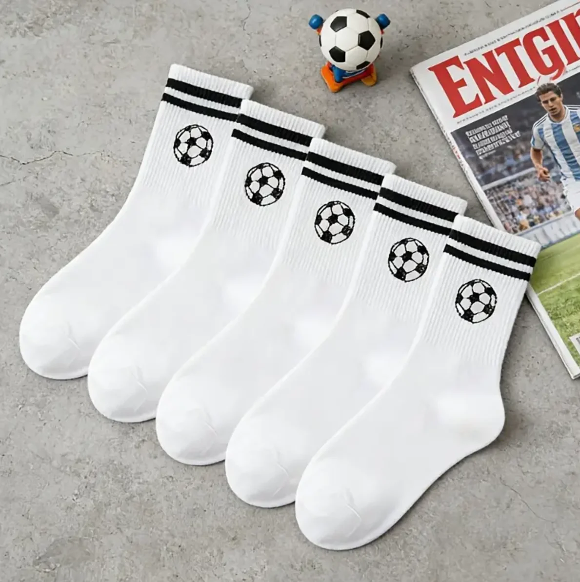 3 Pairs 5 Pairs 10 Pairs New Style Men Women Sports Football Socks Comfortable Wear Resistant Running Basketball Fitness Socks
3 Pairs 5 Pairs 10 Pairs New Style Men Women Sports Football Socks Comfortable Wear Resistant Running Basketball Fitness Socks