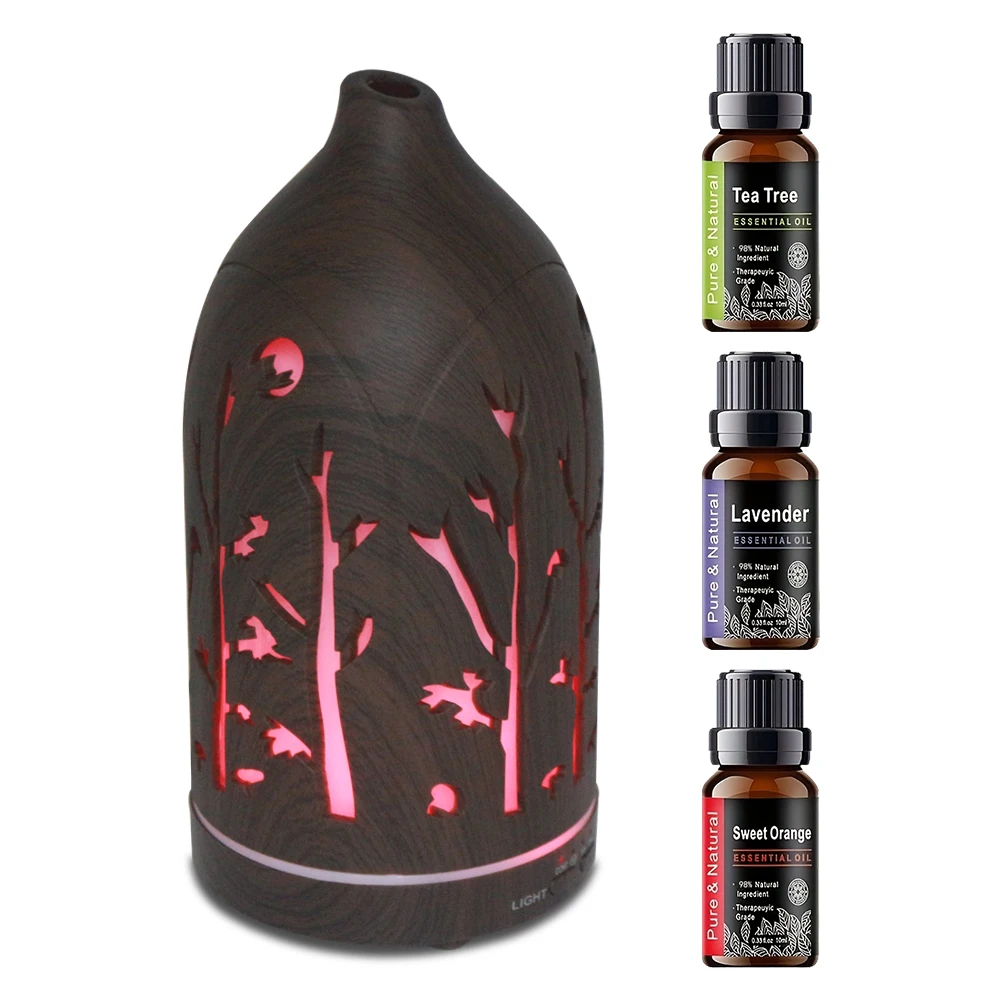 200ml Ultrasonic Essential Oil Diffuser with 7 Color LED Lights, Auto Shut-Off, Quiet Operation for Home & Office
200ml Ultrasonic Essential Oil Diffuser with 7 Color LED Lights, Auto Shut-Off, Quiet Operation for Home & Office