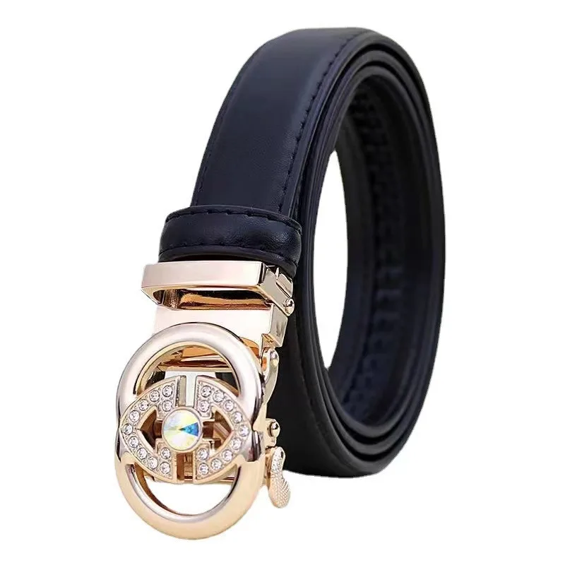 New Korean Version Women's Belt with Automatic Buckle, Internet Famous Fashion Casual Belt, Simple in Stock Wholesale
New Korean Version Women's Belt with Automatic Buckle, Internet Famous Fashion Casual Belt, Simple in Stock Wholesale