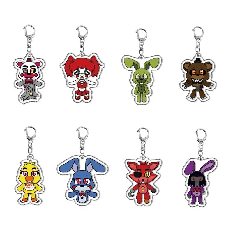 Acrylic Thriller Game Related Products Fun Keychain Jewelry Friend Gift Charm Souvenir Creative Key Chain Pendant Ornaments Bag
Acrylic Thriller Game Related Products Fun Keychain Jewelry Friend Gift Charm Souvenir Creative Key Chain Pendant Ornaments Bag